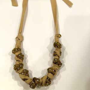 J Crew Neutral Adjustable Length Necklace